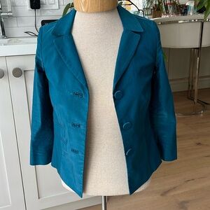 Teenflo Teal Women's Tailored Blazer